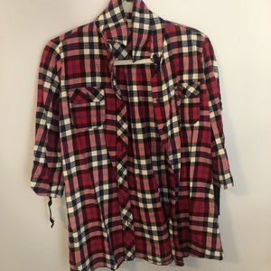 Forever 21 red flannel size small